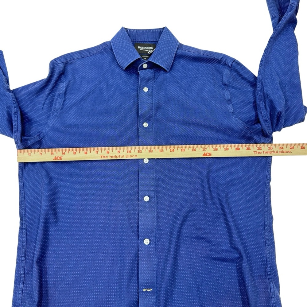 Bonobos Blue Button Down Shirt - image 7